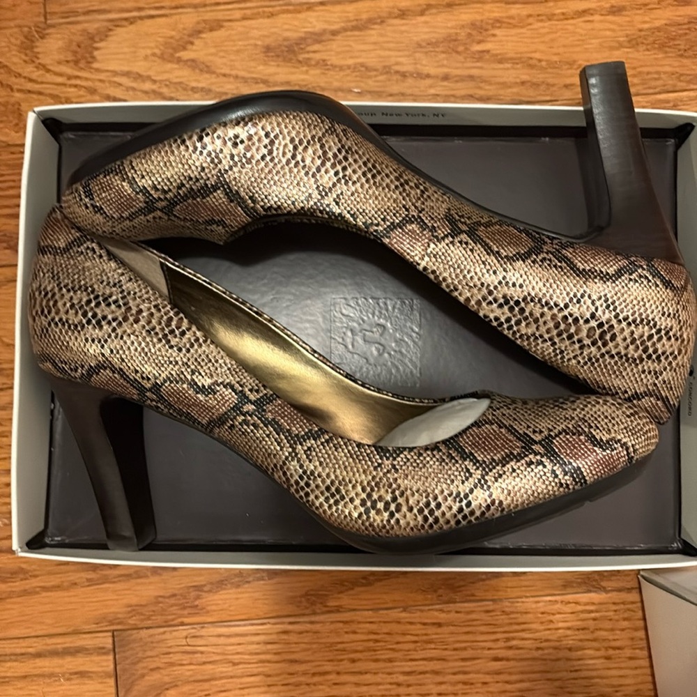 Snake Skin Pumps